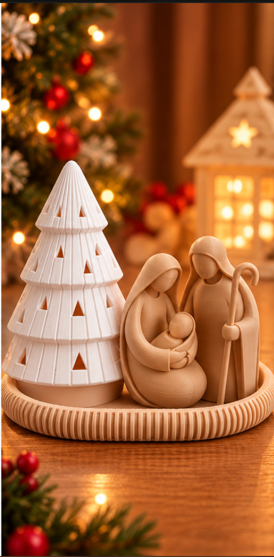 Presépio de Natal 3D
